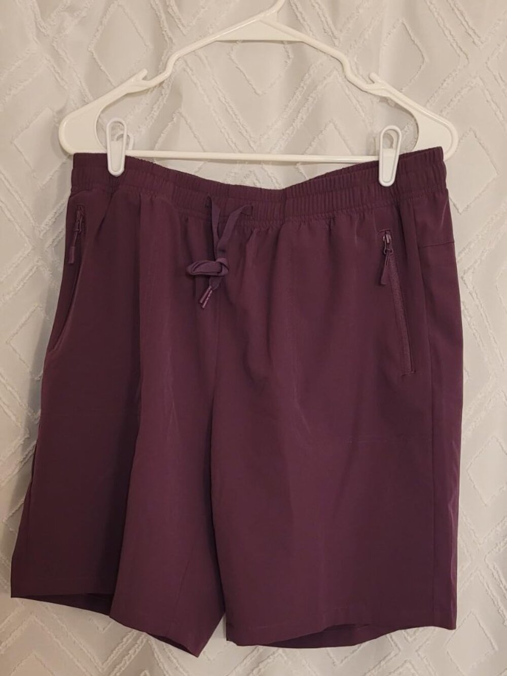Burgendy quick dry hiking shorts